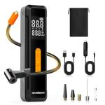 NEVERLAND Tire Inflator Portable Air Compressor - with 20000mAh Battery, 150 PSI Air Pump For Car Tires, 12V DC Electric Bike Tire Pump with Pressure Gauge LED Light for Car, Bicycle, Motorcycle, Ball