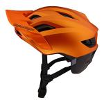 Troy Lee Designs Flowline SE Bicycle Helmet for Max Ventilation Lightweight EPS Racing Downhill DH BMX MTB - Adult Men Women (Radian-Orange/Dark Gray, XL/2X)