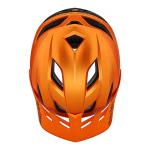 Troy Lee Designs Flowline SE Bicycle Helmet for Max Ventilation Lightweight EPS Racing Downhill DH BMX MTB - Adult Men Women (Radian-Orange/Dark Gray, XL/2X)