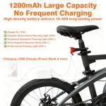 Smart Bike Tail Lights with Turn Light Waterproof IP65 | luz para Bicicleta USB Rechargeable Ultra Bright Safety Warning Anti Theft Alarms Cycling Taillight Bike Taillights