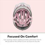 Schwinn Thrasher Kids Bike Helmet, Boys And Girls, Fits 50 - 54cm Circumference, Ages 5-8 Year Olds, Lightweight, Detachable Visor, CPSC Safety Certified, Child, Pink/Hearts