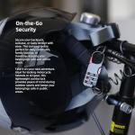 UP Security Small Combination Ski Lock with Retractable Cable (3ft/91cm Wire), Thin Cable Locks with Combination for Travel Luggage, Suitcases, Backpack, Snowboard, Bike, Motorcycle Helmet Anti Theft