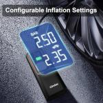 Tire Inflator Portable Air Compressor, 3X Faster 25000mAh 160 PSI Air Pump for Car Tires- Cordless, with Pressure Gauge, LED Light & Digital Display, for Car, Truck, Motor, E-Bike and Bicycle Pro