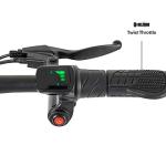 Jetson J5 Electric Bike, Top Speed of 15 MPH, Maximum Range of 15 miles with Twist Throttle Or 30 miles with Pedal Assist, 350-Watt Motor, Ages 12+, Black, JJ5-BLK