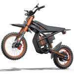 Riding'times Ebike for Teens Adults, 60V 25AH 40MPH // 48V 27AH 37MPH Electric Dirt Bike with 14"/12" Motorcycle Tire, 3000W/2000W Dual Hydraulic Brake Mountain Off-Road Dirtbike for Ages 13+