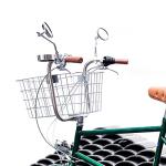 XIFOWE Vintage Bike Mirror Metal bicycle mirrors for handlebars Rearview Mirror Cruiser Bike Mirror Electric Bike mirror Side Mirror Galvanized Steel Frame for The Retro Bike Parts