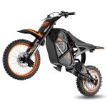 Windone RM7 Electric Dirt Bike for Teens Adults Age 13+, 2200W Peak Ebike, 48V 22.5Ah Up to 37MPH & 45-Mile Electric Motorcycle, 14"/12" Off-Road Tire E-Bike, Dual Hydraulic Brakes, Full Suspension