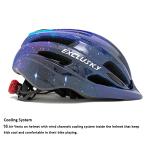Kids Helmet Exclusky Bike Helmet for Kids Child Boys Girls Bicycle Helmet Age 5-13 Adjustable Cycle Helmet 50-57cm