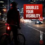 Bike Tail Light 2 Pack - Easy Bicycle Rear Light Installation - USB C Rechargeable Bike Lights for Night Riding - 18 Hour Max - Bicycle Brake Safety - 4 Modes LED (Luces para Bicicleta)
