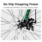 Dancongtea 27.5 Inch Full Suspension Mountain Bike, Front & Rear Shock Absorbers, Mechanical Disc Brakes, 21-Speed Steel Frame, for Men & Women, Outdoor & Fitness Cycling