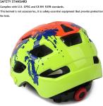 Kids Helmet, Exclusky Kids Bike Helmet Adjustable Safety Lightweight Children Bicycle Helmet for Kids Skating Cycling Scooter Boys and Girls Bicycle Helmets Ages 5-14