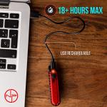 Bike Tail Light 2 Pack - Easy Bicycle Rear Light Installation - USB C Rechargeable Bike Lights for Night Riding - 18 Hour Max - Bicycle Brake Safety - 4 Modes LED (Luces para Bicicleta)