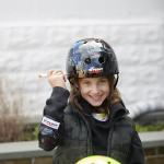 Wipeout Dry Erase Kids Bike Helmet - Black