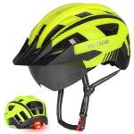 VICTGOAL Adjustable Bike Helmet with LED Light