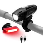 USB Rechargeable Super Bright Bike Light Set