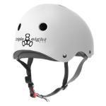 Triple Eight Certified Sweatsaver Cycling Helmet - White