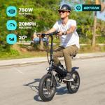 Gotrax S3 16" Folding Electric Bike - 20Mph