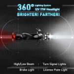 eAhora M1P Pro 4000W Electric Motorcycle for Adults