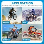 Alocre Universal Bike Chain Tool,Bicycle Chain Breaker Splitter & Installer with Chain Hook, Fits 7/8/9/10/11 Speed Road & Mountain Bikes, Easy Chain Repair/Removal Tool