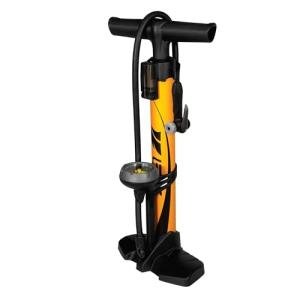 BV High Pressure Steel Bike Pump with Gauge