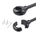 Bike Mirror, Bicycle Rear View Handlebar Mirrors Wide Angle Acrylic Convex Safety Adjustable Rotatable Scratch Resistant Shockproof Aluminum Tube Bike Mirrors for Mountain/Kids/Ebike Bikes （1 piece）