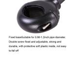 Bike Mirror, Bicycle Rear View Handlebar Mirrors Wide Angle Acrylic Convex Safety Adjustable Rotatable Scratch Resistant Shockproof Aluminum Tube Bike Mirrors for Mountain/Kids/Ebike Bikes （1 piece）