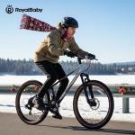 RoyalBaby Kids Mountain Bike 24" for Boys & Girls Ages 10-14 Year Old- Lightweight Aluminum, 21-Speed, Suspension Fork - Blue