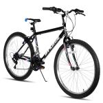 HH HILAND 26 inch Mountain Bike for Men and Women, 18 Speeds High-Carbon Steel Frame, Sport Cycling MTB Bicycle for Adult Black