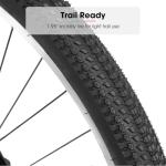 HH HILAND 26 inch Mountain Bike for Men and Women, 18 Speeds High-Carbon Steel Frame, Sport Cycling MTB Bicycle for Adult Black