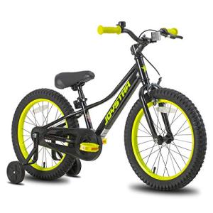 JOYSTAR 20 Inch Boys Bike with Training Wheels for 5-9 Years Old Kids 20" Kids Mountain Bikes for Early Rider Kids' Bicycles Black