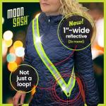 Reflective Sash for Safe Night Walking & Running