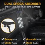 EBKAROCY 750w Folding Electric-Bike for Adults with 48V 15AH Removable Battery, 30MPH & 68+Miles, 20" Fat Tire for City/Beach/Snow