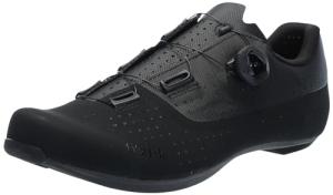 Fizik Tempo Overcurve R4 Wide, Road Cycling Comfortable Shoes, Black, 12-12.5 Wide