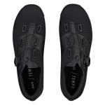 Fizik Tempo Overcurve R4 Wide, Road Cycling Comfortable Shoes, Black, 12-12.5 Wide