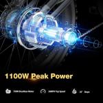 NARRAK Folding Fat Tire Electric Bike 1100W