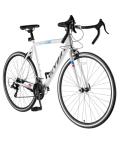 VEVOR Road Bike, 700C Wheels Racing Bike, Shimano 21 Speeds Drivetrain City Commuter Road Bicycle, Urban Adult Sport Bicycle with Carbon Steel Frame, Drop Bar, Caliper Brake, for Men and Women