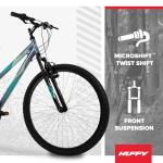 Huffy Stone Mountain Women's Mountain Bike, Gray, 26 Inch Wheels/17 Inch Frame