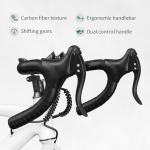 YITAHOME 700C Road Bike, 21 Speed Commuter Bicycle for Men Women, Lightweight Aluminum Frame Racing Bike, Adult Bicycle with Dual Disc Brake