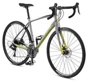 Schwinn Fastback AL Disc Sora Adult Performance Road Bike, Beginner to Intermediate Bicycle Riders, 700c Wheels, 18-Speed Drivetrain, Medium Aluminum Frame, Grey