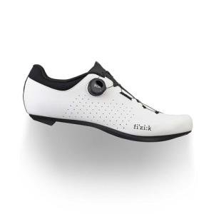 Fizik Vento Omna, Boa Road Bike Clip-in Cycling Shoes, White/Black, 11