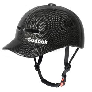 Gudook Adult Bike Helmets for Men - Women Bicycle Helmet - Certified Comfort Lightweight Adjustable Baseball Cap Style Cycling Helmet for Urban Commuter Road Biking Scooter