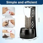 Datdifen Bicycle Chain Wax Melting System (19oz), Includes Chain Cleaning Machine and Cooling Rack. Precise Temperature Control for Rapid Melting, Professional Cleaning and Waxing Tools