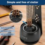 Datdifen Bicycle Chain Wax Melting System (19oz), Includes Chain Cleaning Machine and Cooling Rack. Precise Temperature Control for Rapid Melting, Professional Cleaning and Waxing Tools