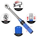 Bike Torque Wrench Set with Sockets and Extension