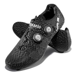 ROCKBROS Cycling Shoes NR3 with 2 Knob Lock Professional for Men - Breathable & Stable Road Bike Shoes