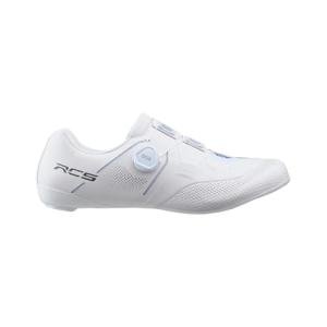 SHIMANO SH-RC503 Men's Lightweight and Breathable High Performance Cycling Shoe, White, 9