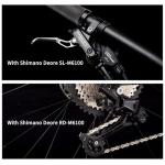 SAVADECK Carbon Fiber Soft Tail Mountain Bike All Terrain Suspension Off-Road Fox Front Fork and Adult Racing, Firepower Orange-M6100-12 Speed (Gray, 27.5 * 15.5)