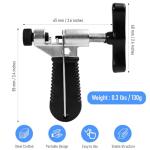 Taefuwr Bike Chain Repair Removal Tool, Chain Breaker Splitter Tool, Links – Easy to Use – Quick Fix – Premium Tool Kit for Cyclists