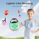 Odoland Kids Bike Helmet, Boys and Girls Sparkling Bicycle Helmet, Suggested Fit 48-54cm, Multi-Sports Adjustable for Skating, Cycling, Skateboard Helmet，Sparkling Pink Mint