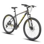 HH HILAND 27.5 inch Mountain Bike 21 Speeds, Lock-Out Suspension Fork, Aluminum 18 inch Frame Hydraulic Disc-Brake for Men Women Mens MTB Bicycle Adlut Bike
